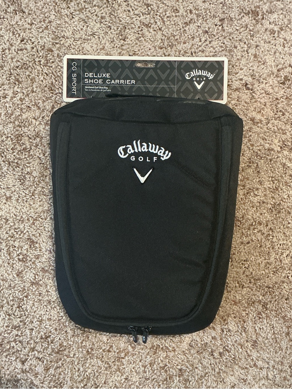 ✨NEW Callaway Golf  - Deluxe Shoe Carrier - Ventilated & Padded Travel Pouch
